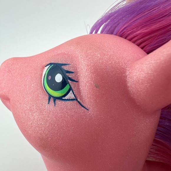 My Little Pony G3 Sky Wishes 2003 Hasbro Pink Purple Hair Butterfly Kite Pony - Picture 7 of 7